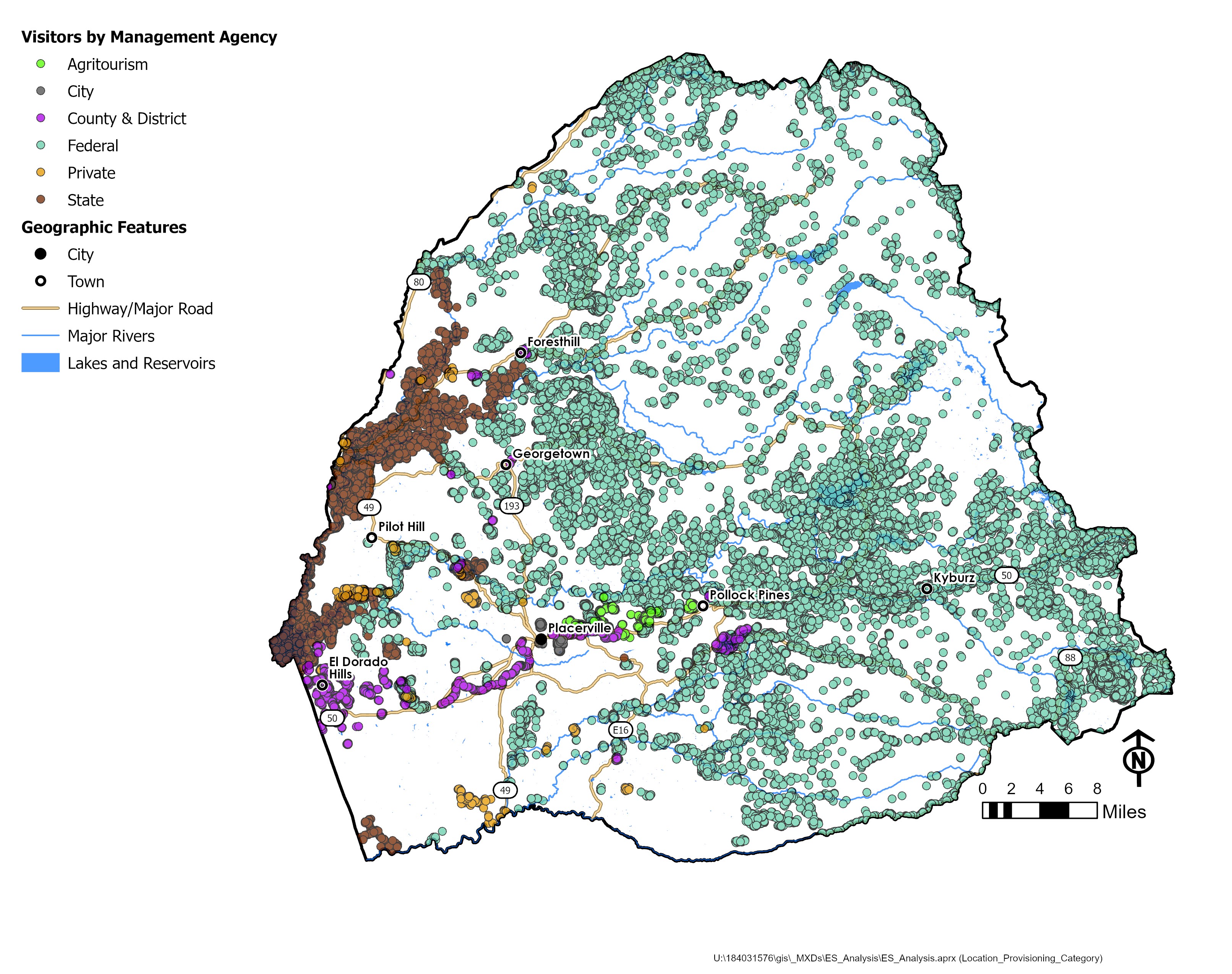 Upper American River Watershed Analysis